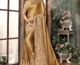 M. Stylish Malai Silk Women's Saree